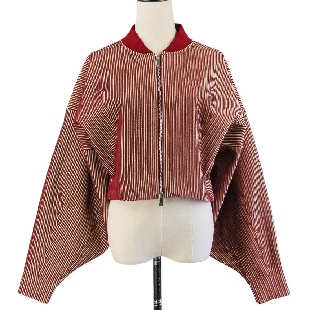 Other Other CFCL HYPHA CROPPED BOMBER JACKET Knit Jacket Textile Outerwear CF008KC045 DUTY FREE for USA Size ONE SIZE - 1 Thumbnail