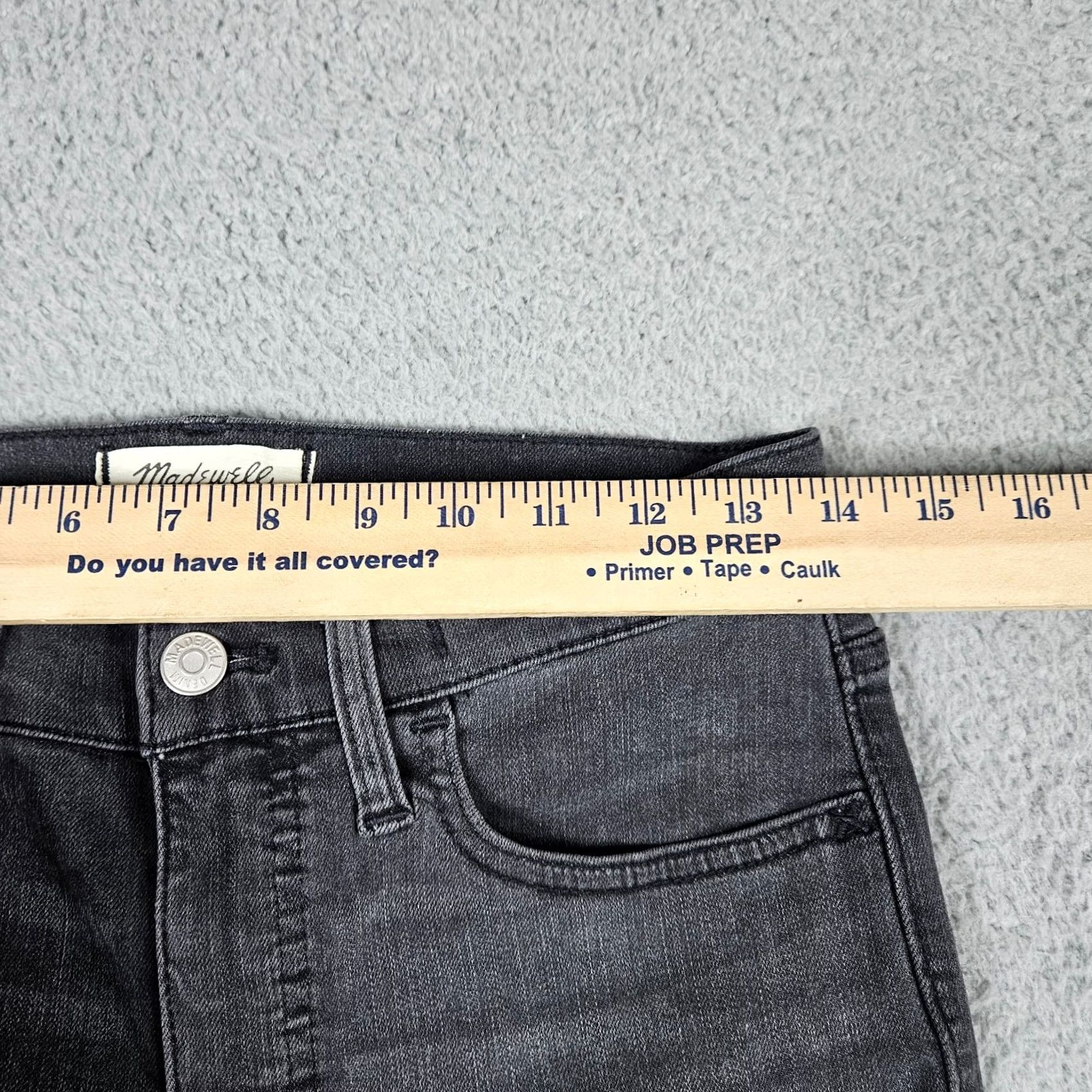 Madewell Madewell Jeans Women's light black five pockets Casual Size 26 Size 26" / US 2 / IT 38 - 3 Thumbnail