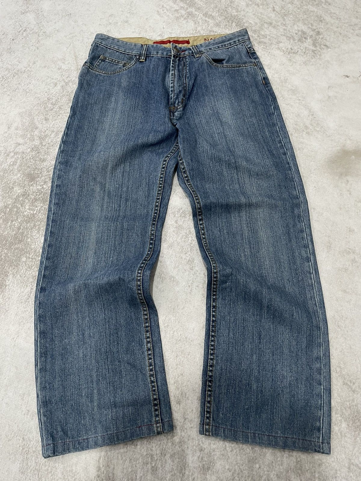 Hysteric Glamour × If Six Was Nine × Le Grande Bleu (L.G.B.) 2000s nautica japan baggy denim Y2k style Size US 32 / EU 48 - 1 Thumbnail