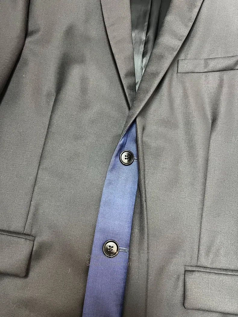 Dior Dior Blue Double-breasted Patchwork Black Blazer Size US S / EU 44-46 / 1 - 3 Thumbnail