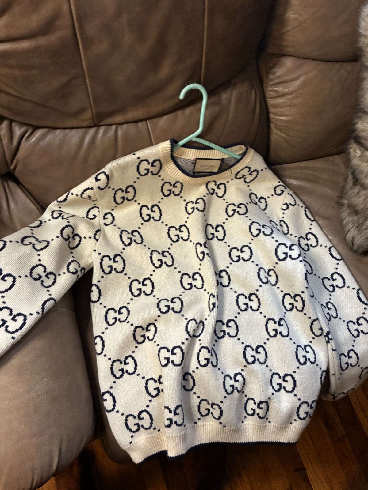 Gucci Gucci gg sweater “ivory” Size US L / EU 52-54 / 3 - 2 Thumbnail