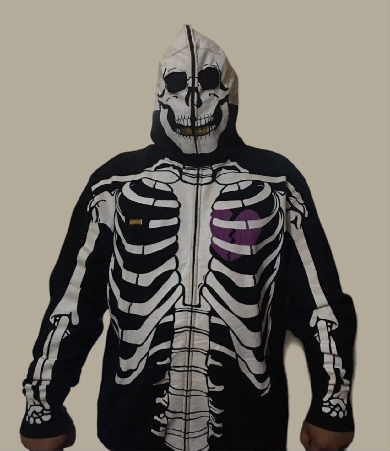LRG LRG Dead Serious Skeleton Hoodie Jacket “Kanye West” Size US XL / EU 56 / 4 - 1 Thumbnail