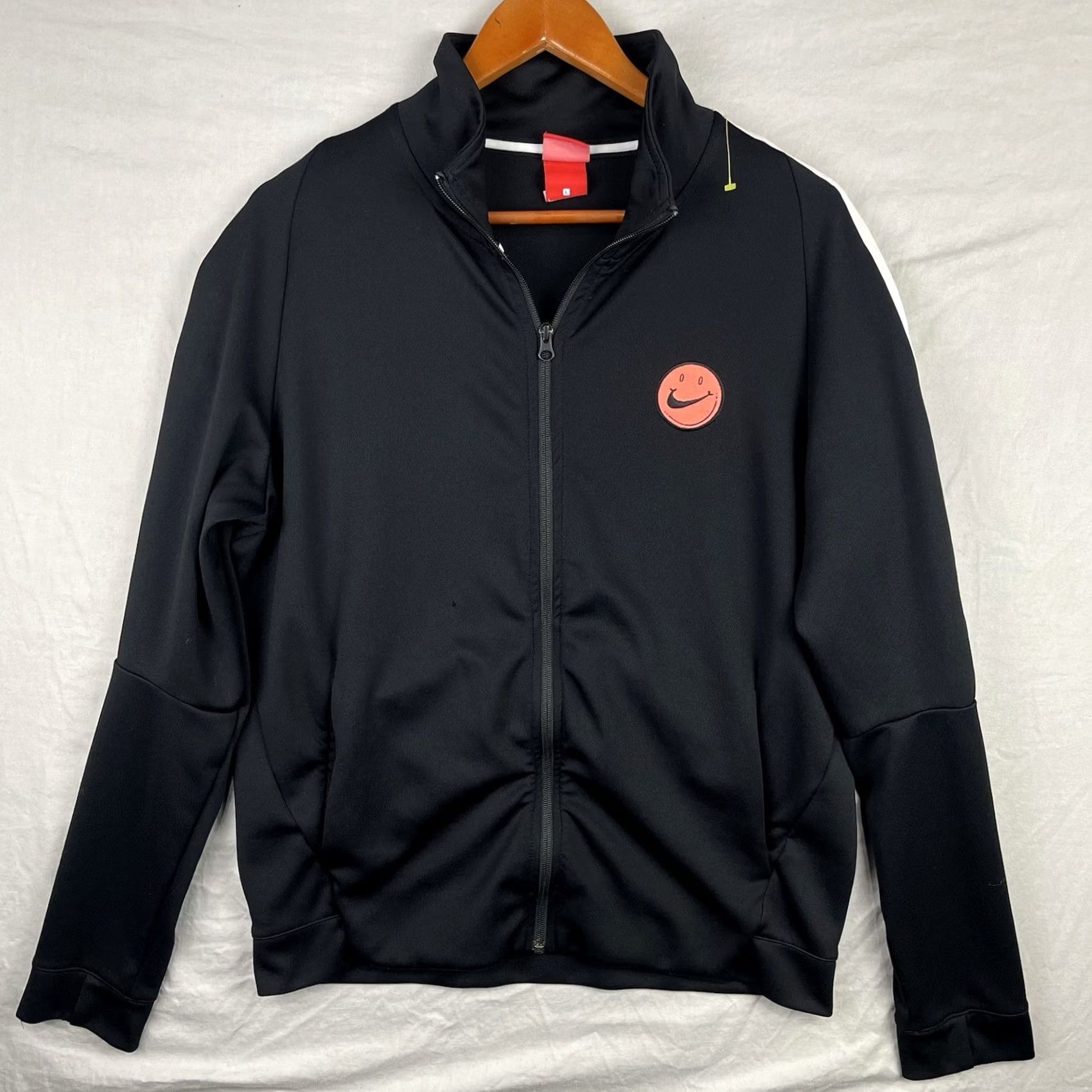 Nike Nike Track Jacket Men Large Black AQ0579-010 Air Max Day Have A Nike Day Activewear Casual Zip Full Zip Athletic Retro Logo Sports Mens Size US L / EU 52-54 / 3 - 2 Thumbnail