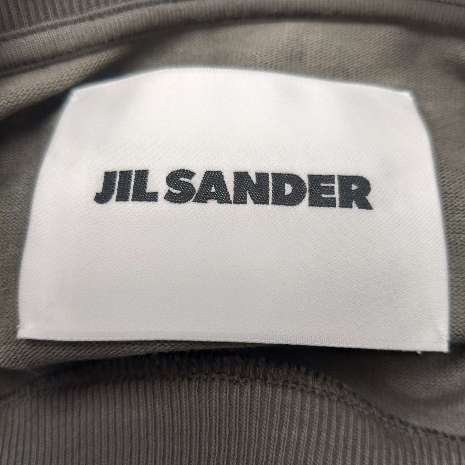 Jil Sander JIL SANDER JIL SANDER Cotton Letter Logo Round Neck Short Size US XS / EU 42 / 0 - 5 Thumbnail