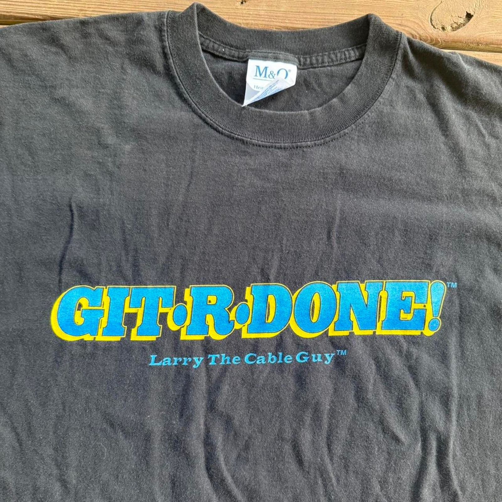Vintage Vintage Larry The Cable Guy Git R Done Tee Size US XL / EU 56 / 4 - 3 Thumbnail