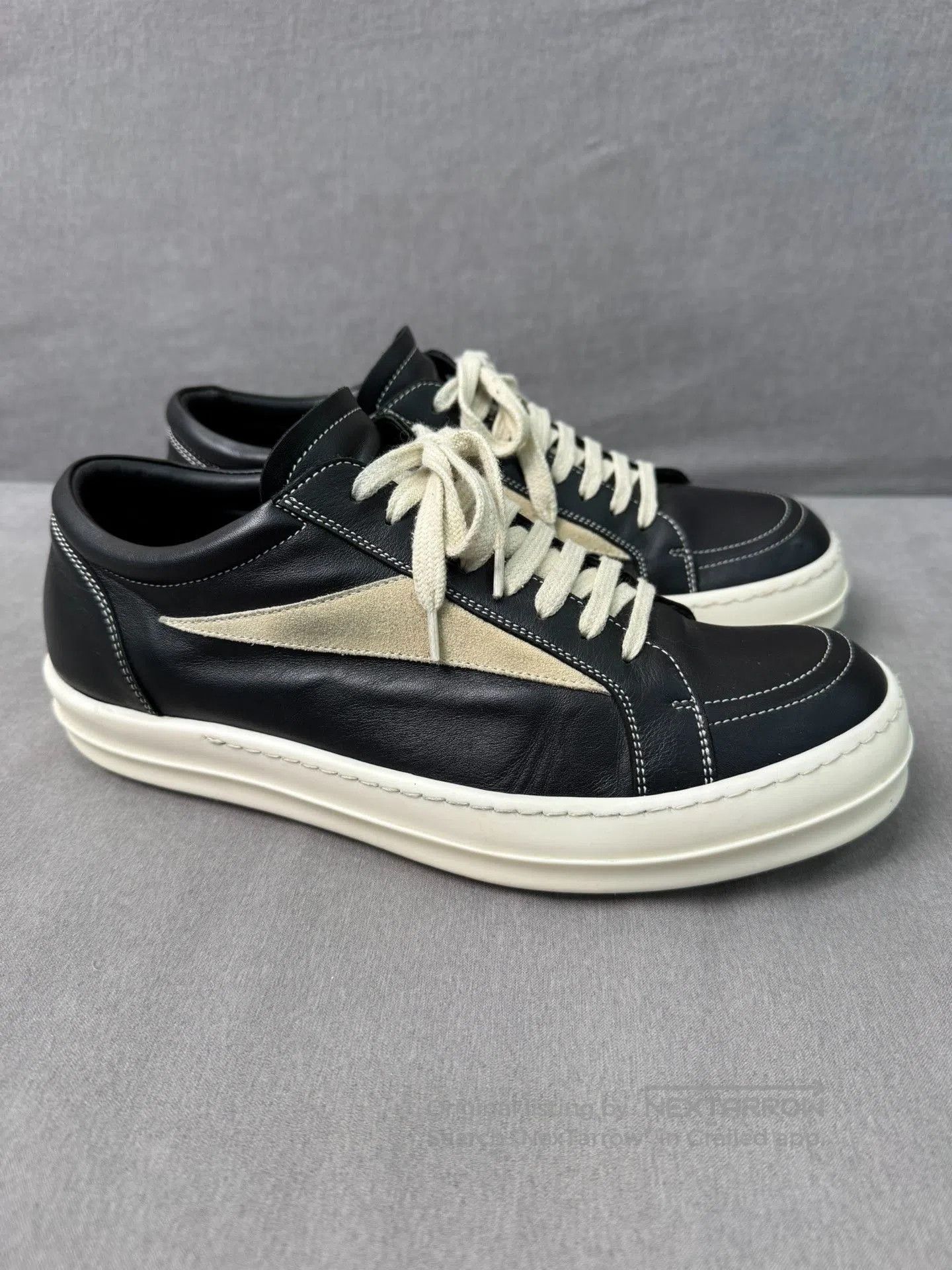 Rick Owens Rick Owens Vans Black White Size 41. Size US 8 / EU 41 - 2 Thumbnail