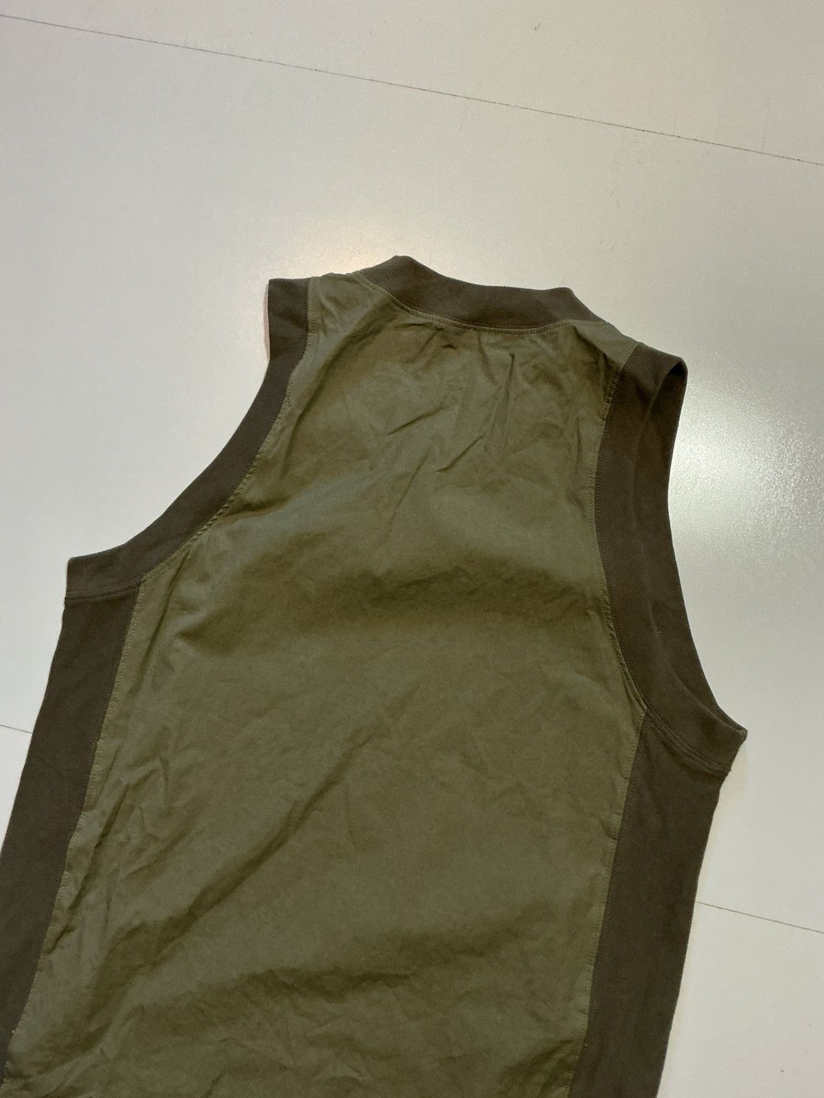 Rokit Rokit Originals Military Olive Rib Knit Trim Tank Top Shirt Size US M / EU 48-50 / 2 - 4 Thumbnail