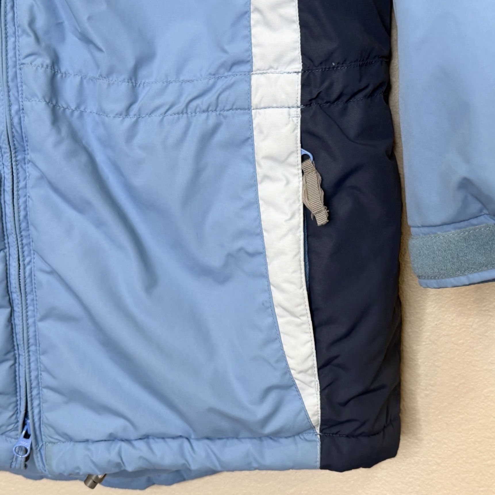 Vintage Columbia Ski Puffer Jacket Womens Medium Light Blue Insulated Snowboarding Mid Length Parka Size M / US 6-8 / IT 42-44 - 4 Thumbnail
