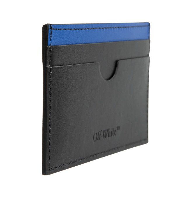 Off-White o1h1sh11223 Binder Outline Mini Wallet in Black