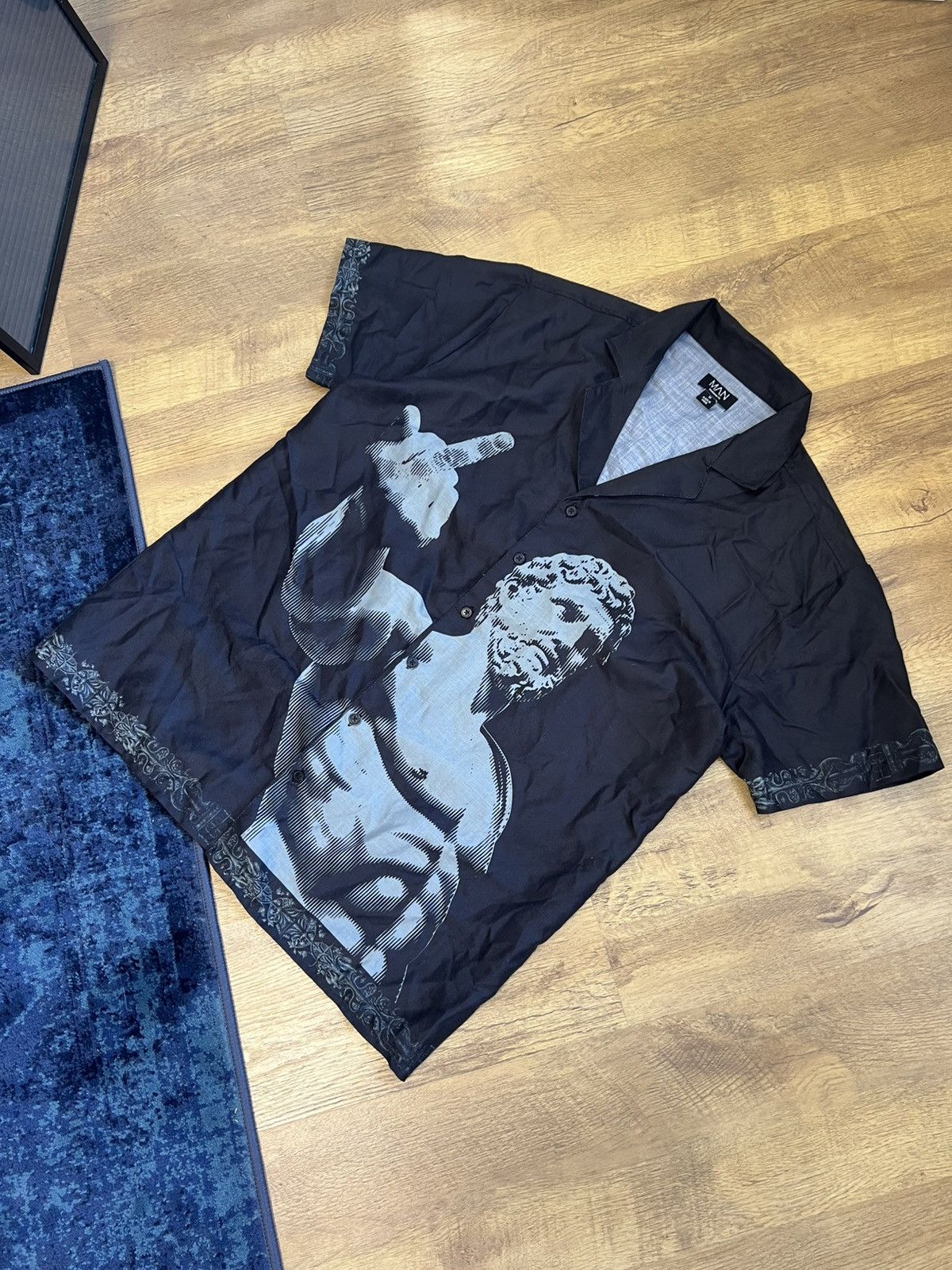 Japanese Brand Crazy shirt fuck you Style Greeke philosopher Japanese Size US M / EU 48-50 / 2 - 3 Thumbnail