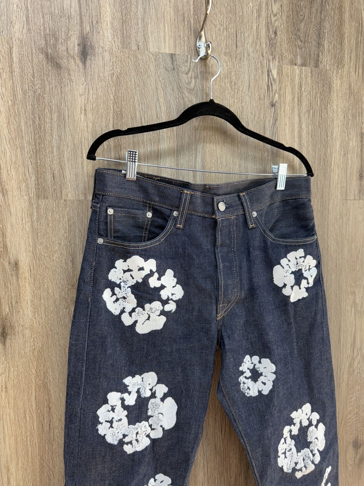 DENIM TEARS Denim Tear Blue Denim Jeans Size US 31 - 3 Thumbnail