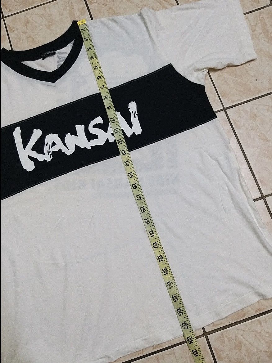 Kansai Yamamoto VINTAGE KANSAI YAMAMOTO BIG SPELL V-NECK T SHIRT Size US L / EU 52-54 / 3 - 5 Thumbnail