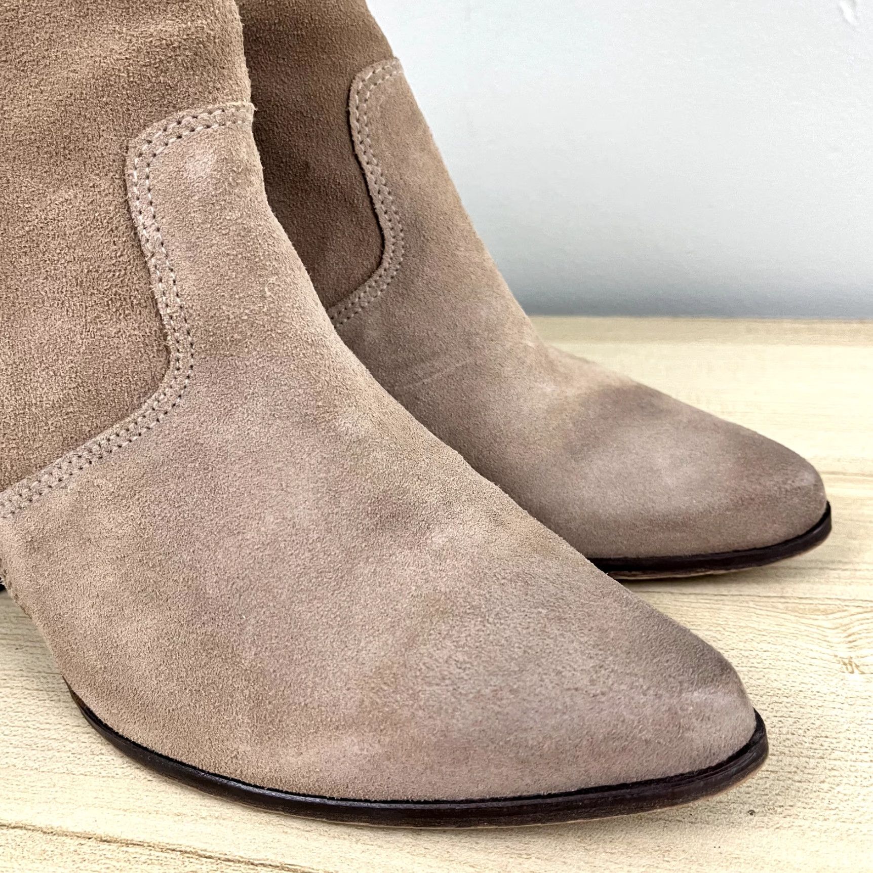 FREEBIRD FREEBIRD Boots Womens Size 8 Brown Leather Double Zip Ankle Booties Heels Size US 8 / IT 38 - 4 Thumbnail