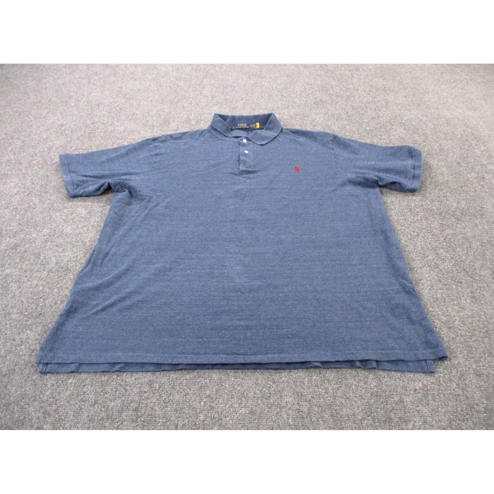 Polo Ralph Lauren Polo Ralph Lauren Shirt Mens 4XLT Blue Golf Pony Embroidered Logo Casual Size US XXL / EU 58 / 5 - 2 Thumbnail
