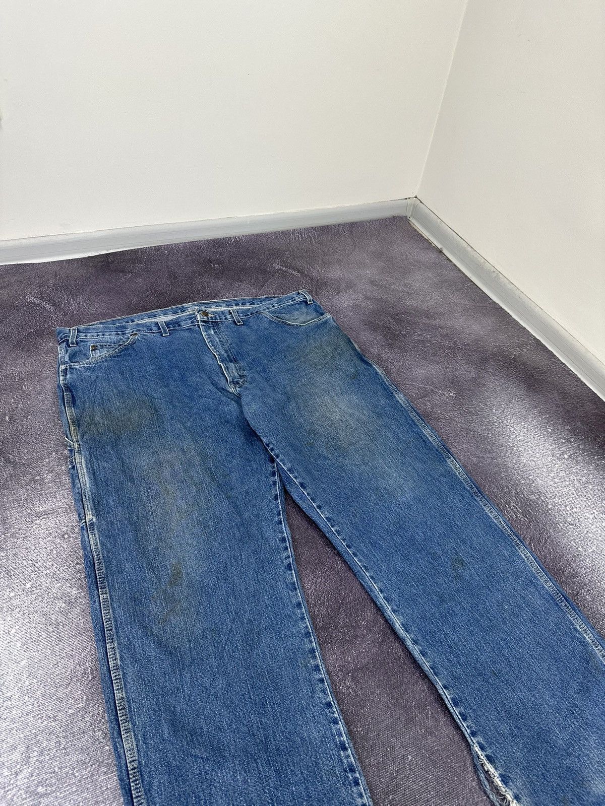 Dickies Vintage Dickies Baggy Denim Carpenter Opium USA Work Pants Size US 44 / EU 60 - 12 Thumbnail