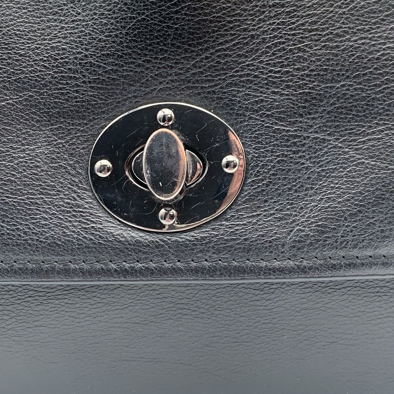 Other Rachel by Rachel Roy Black Leather Crossbody Bag Purse Size ONE SIZE - 3 Thumbnail