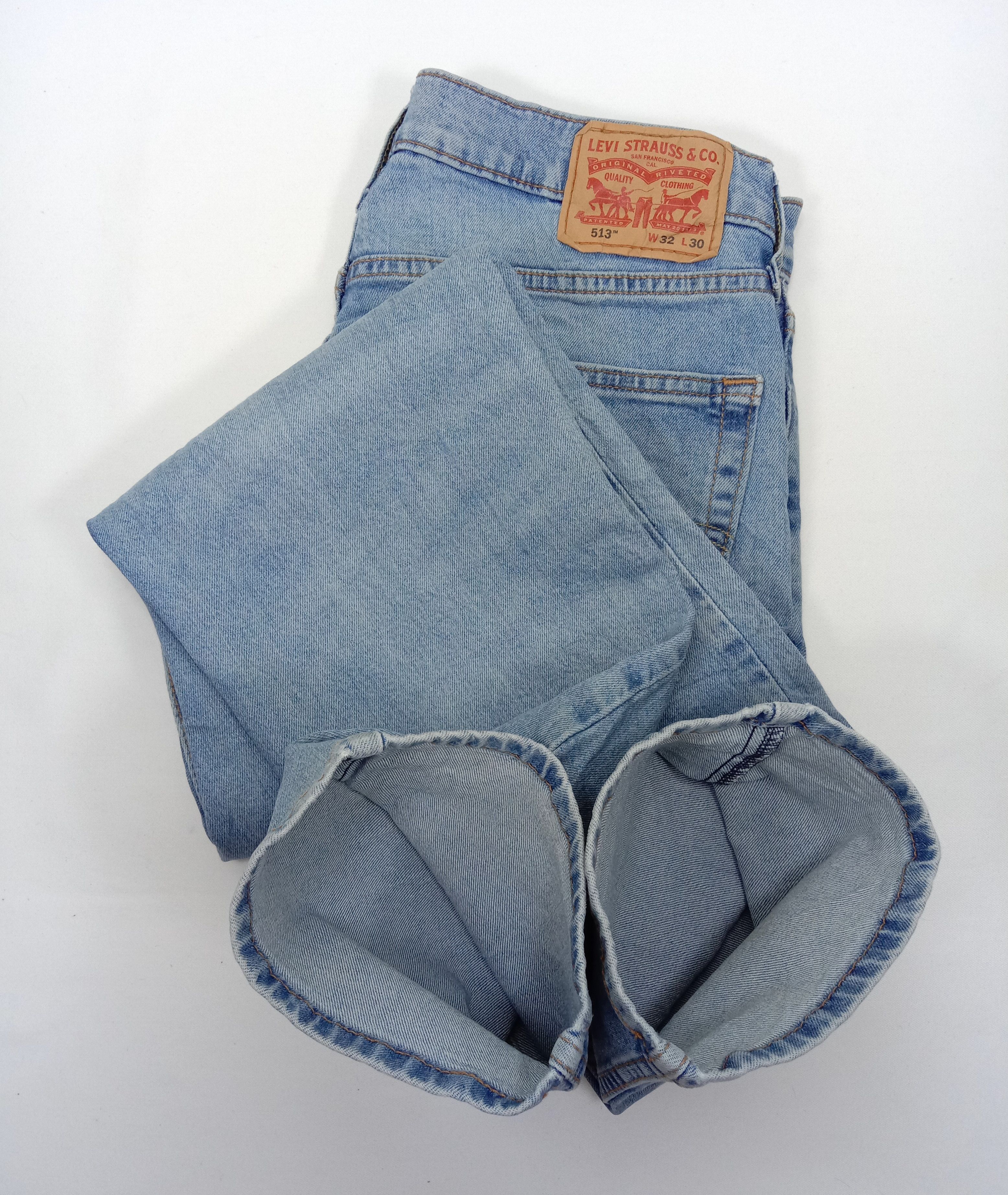 Levi's Vintage Levi's 513 Light Wash Jeans Size US 32 / EU 48 - 15 Thumbnail