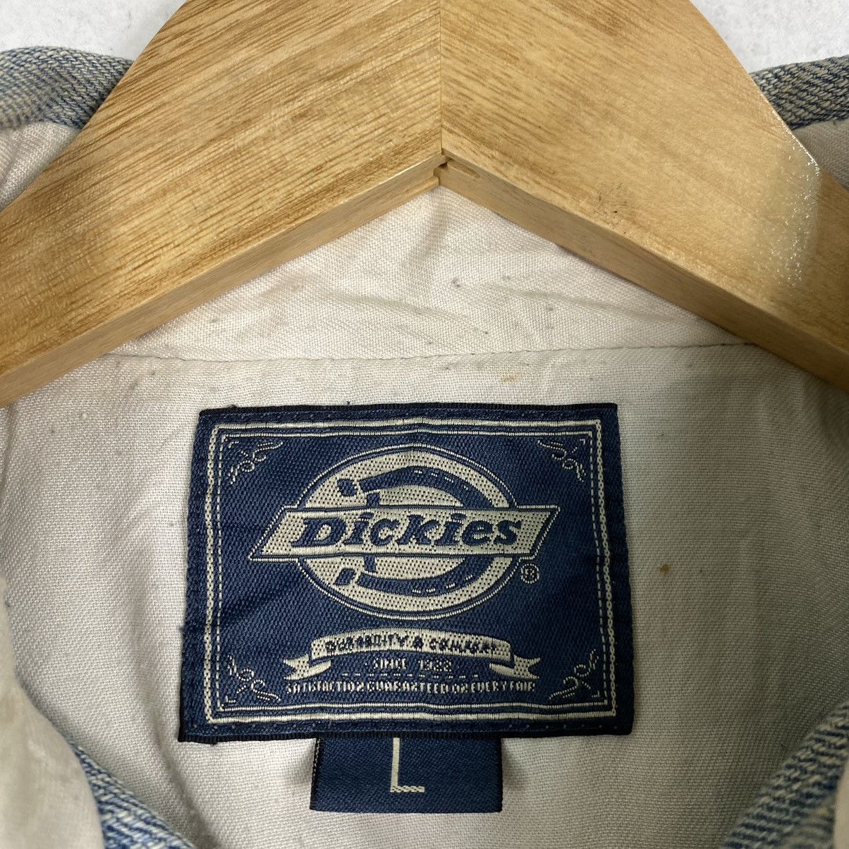 Dickies Dickies Denim washed jackey Size US S / EU 44-46 / 1 - 8 Thumbnail