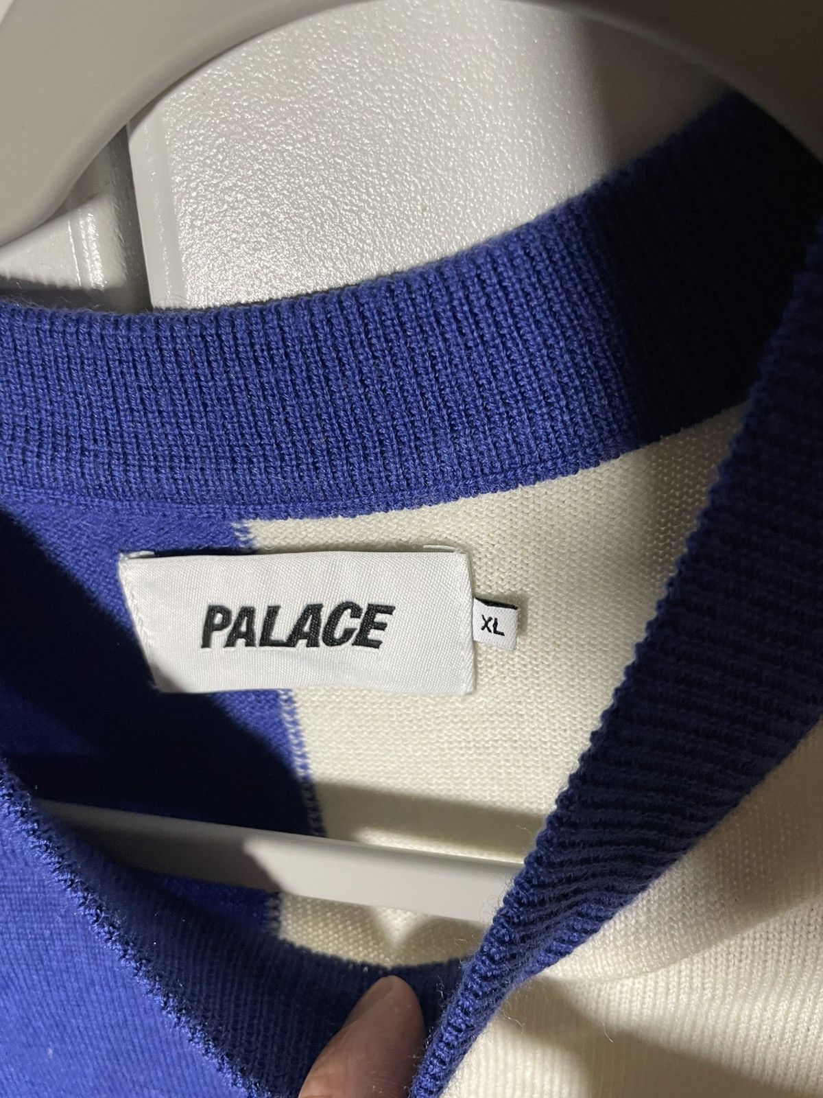 Palace Palace color block blukko knit Size US XL / EU 56 / 4 - 3 Thumbnail