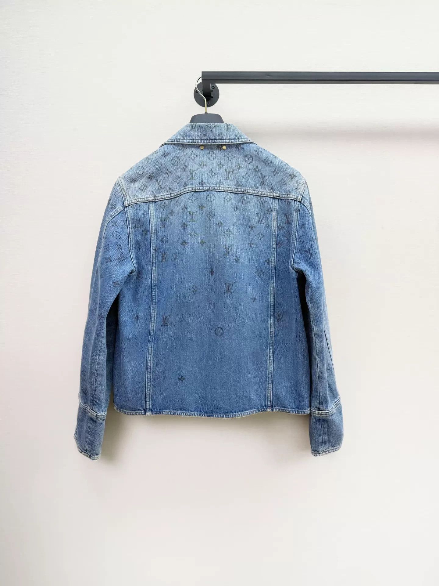 Louis Vuitton LV Full Print Denim Jacket (48) 99 New Size US M / EU 48-50 / 2 - 7 Thumbnail
