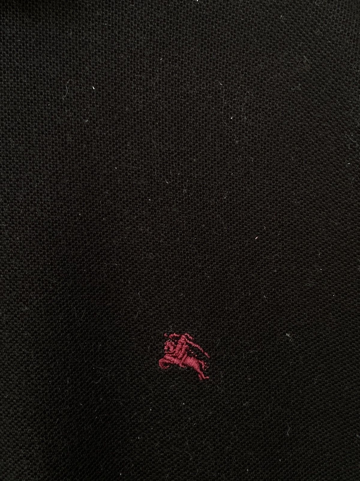 Vintage Vintage Burberry Black Label Nova Check Polo Shirt Size US M / EU 48-50 / 2 - 9 Thumbnail