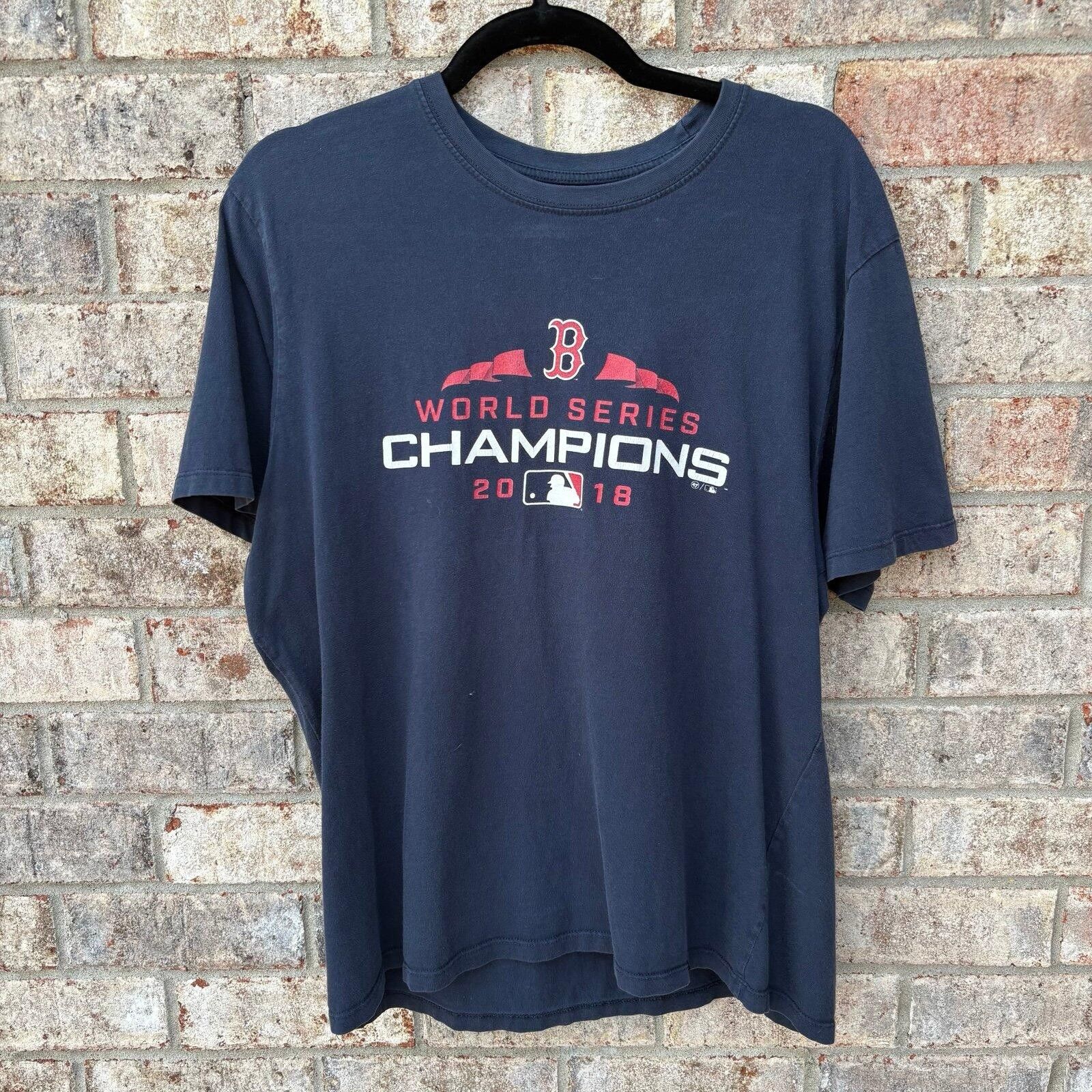 Majestic Vintage Boston Red Sox World Series Tshirt Size US L / EU 52-54 / 3 - 1 Thumbnail