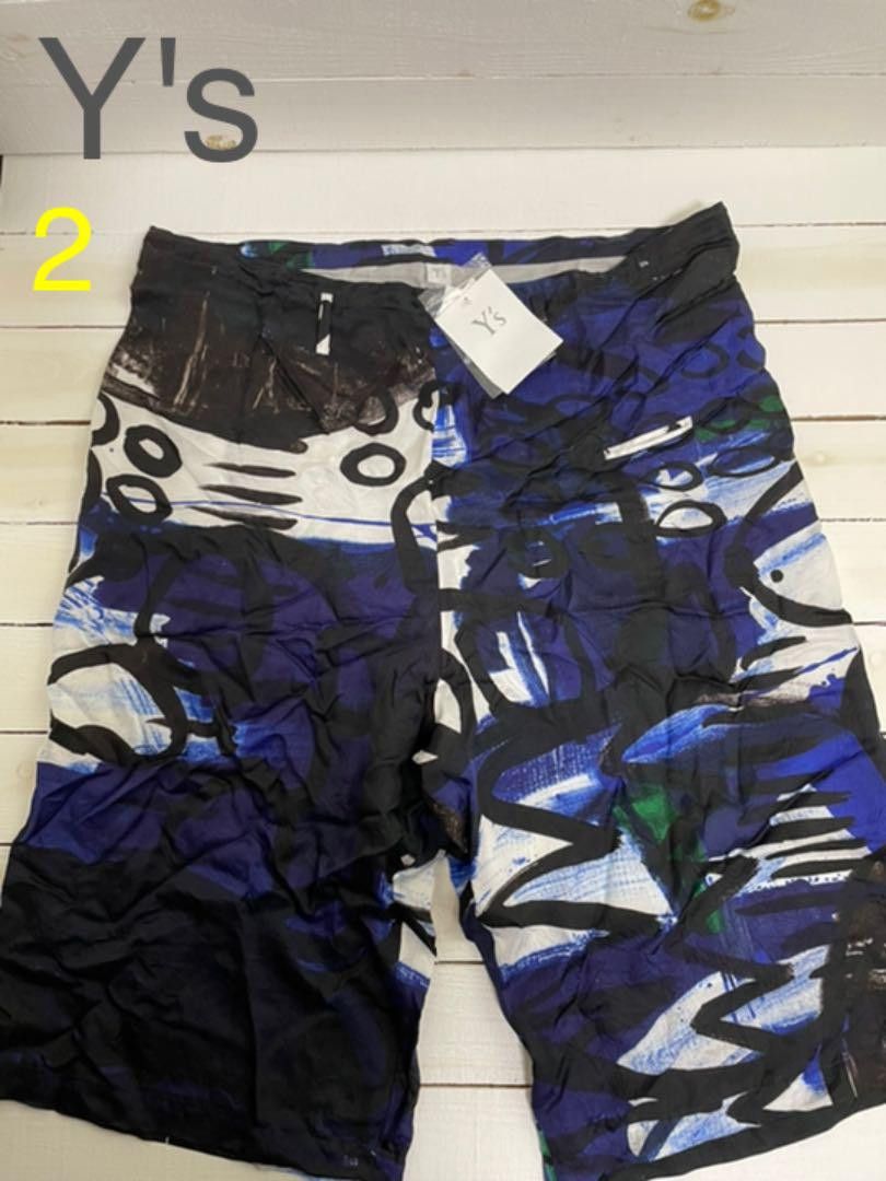 Yohji Yamamoto Yohji Yamamoto Y's all-over pattern hakama pants Size US 41 - 1 Thumbnail