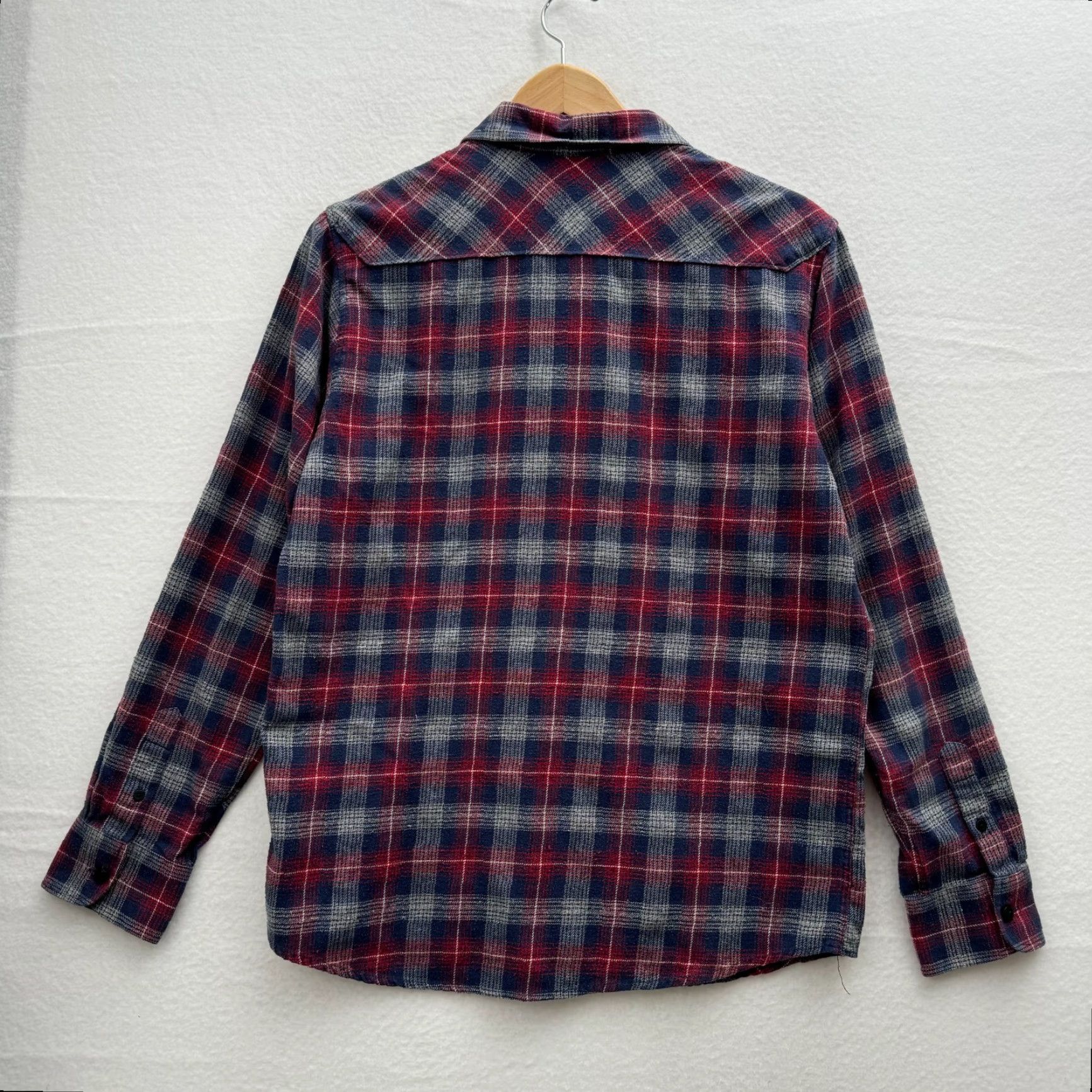 Etnies ETNIES Skateboarding Men's L Long Sleeve Plaid T-Shirt VTG Y2K 00s Skater Multicolor Size US L / EU 52-54 / 3 - 7 Thumbnail