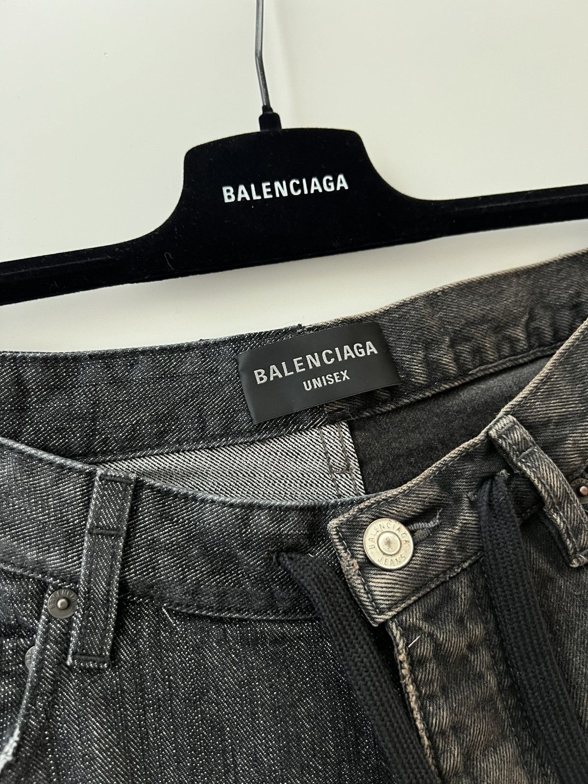 Balenciaga Balenciaga 50/50 Denim Pants Size US 30 / EU 46 - 4 Thumbnail