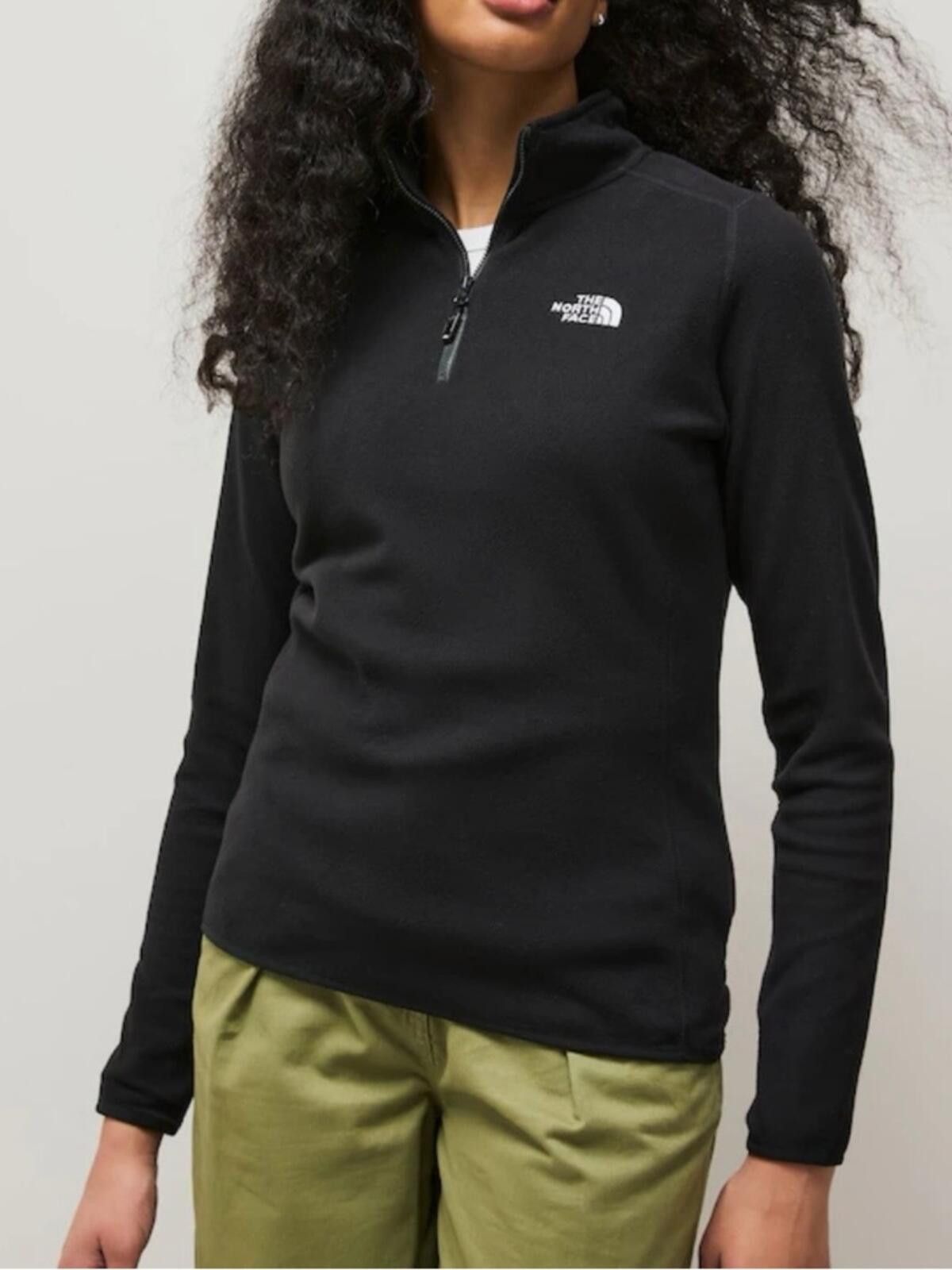 The North Face The North Face / Glacier Fleece 1/4 Zip / Black Size M / US 6-8 / IT 42-44 - 2 Thumbnail