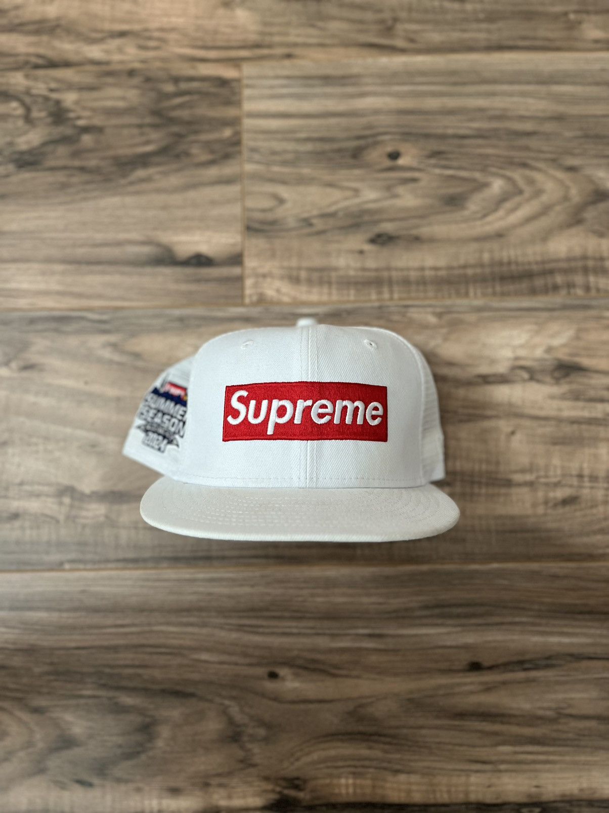 Designer × New Era × Supreme SUPREME REVERSE BOX LOGO NEW ERA