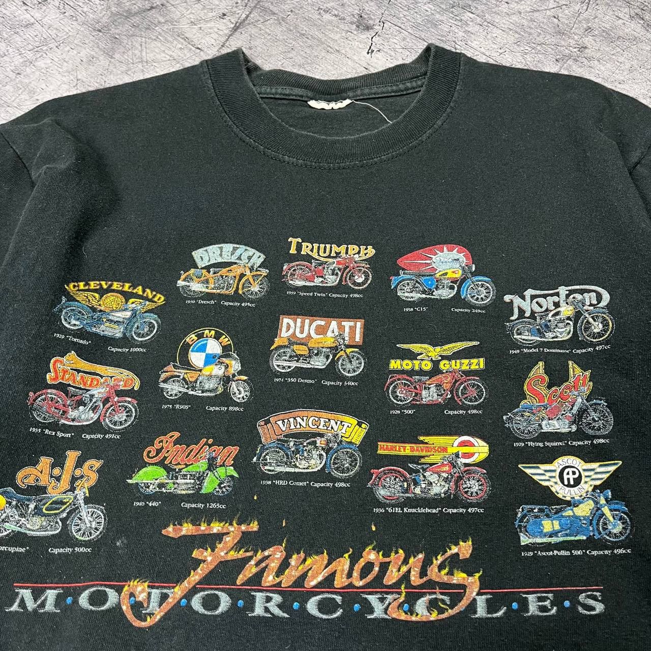 Vintage Vintage Ducati Harley Davidson Indian Bikers Tee Size US M / EU 48-50 / 2 - 3 Thumbnail
