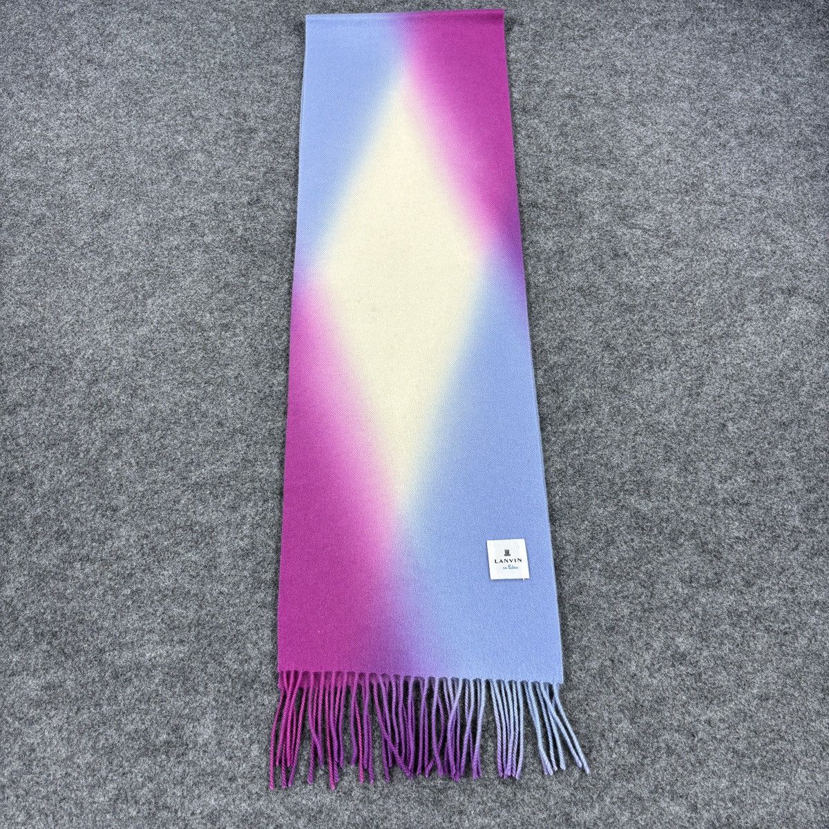 Lanvin × Vintage Lanvin Scarf # D777 # Muffler # Neckwear Size ONE SIZE - 5 Thumbnail