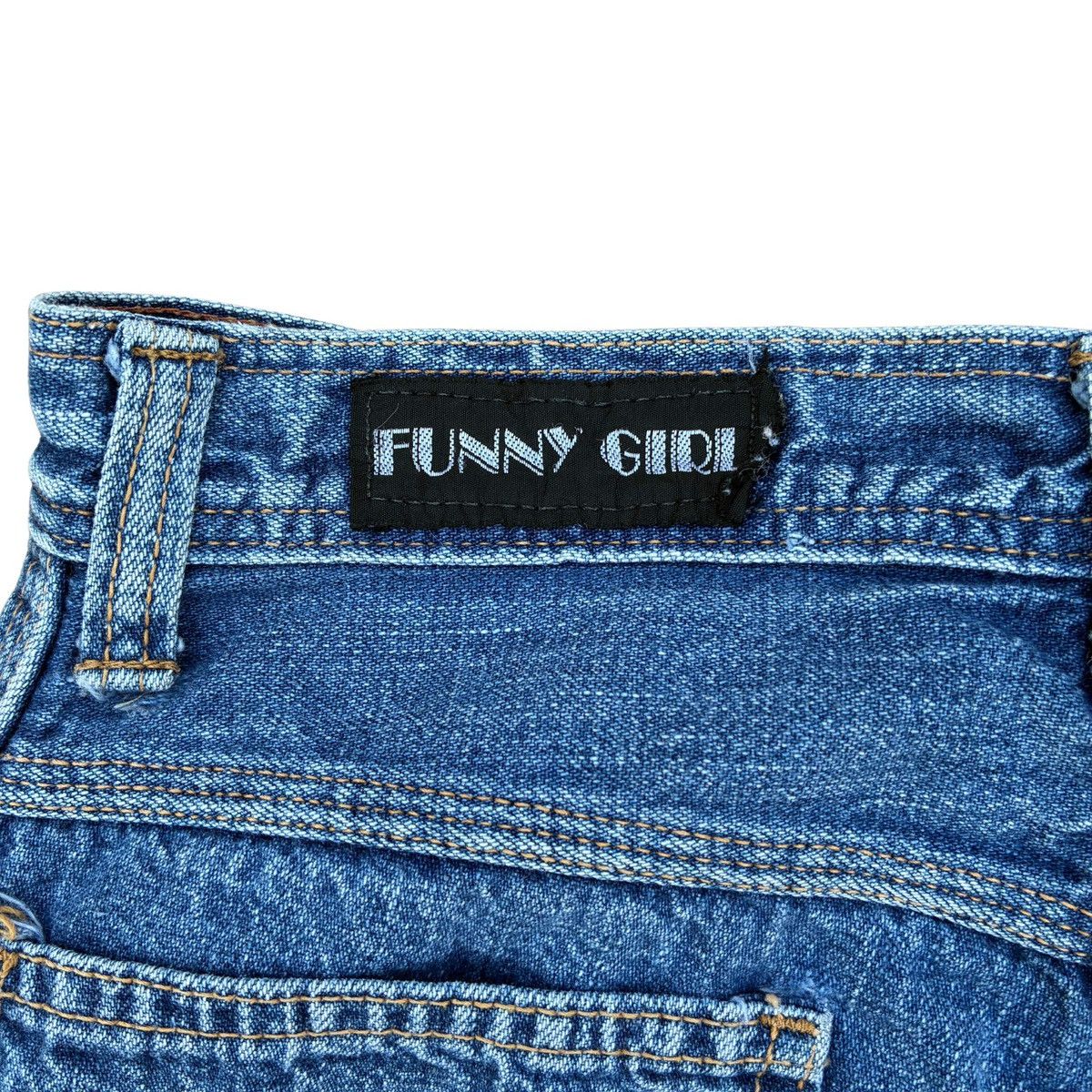 Other Vintage 70s Funny Girl Carpenter Jeans Women Scovill Zip Size 24" / US 00 / IT 34 - 6 Thumbnail