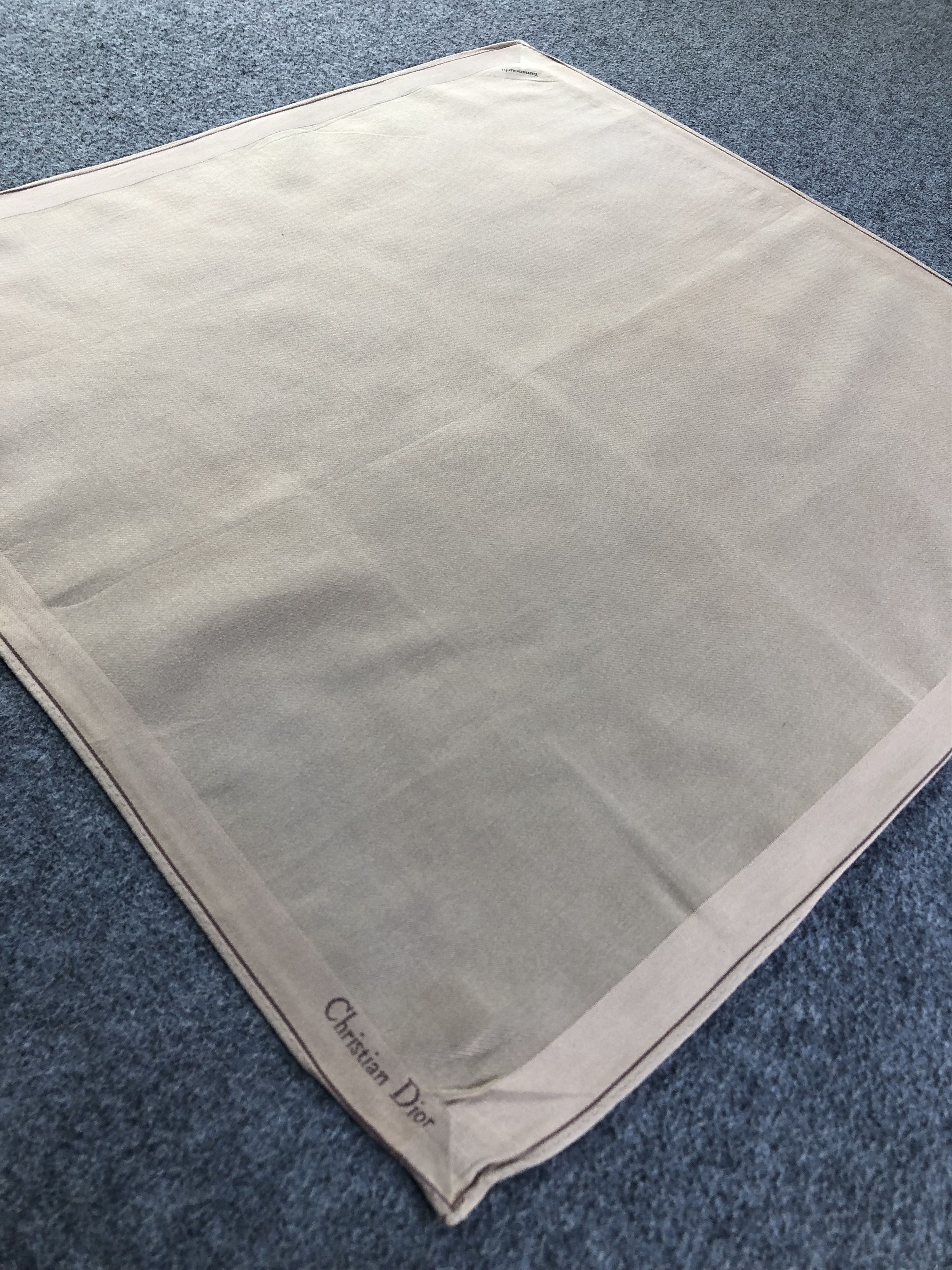 Vintage Christian Dior handkerchief / Bandana / Neckerchief C412 Size ONE SIZE - 4 Thumbnail