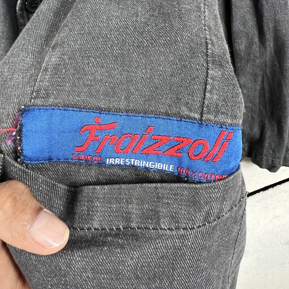 Vintage 🔥 Vintage Fraizzoli Milano Work Chore Jacket Made In Italy Size US M / EU 48-50 / 2 - 14 Thumbnail