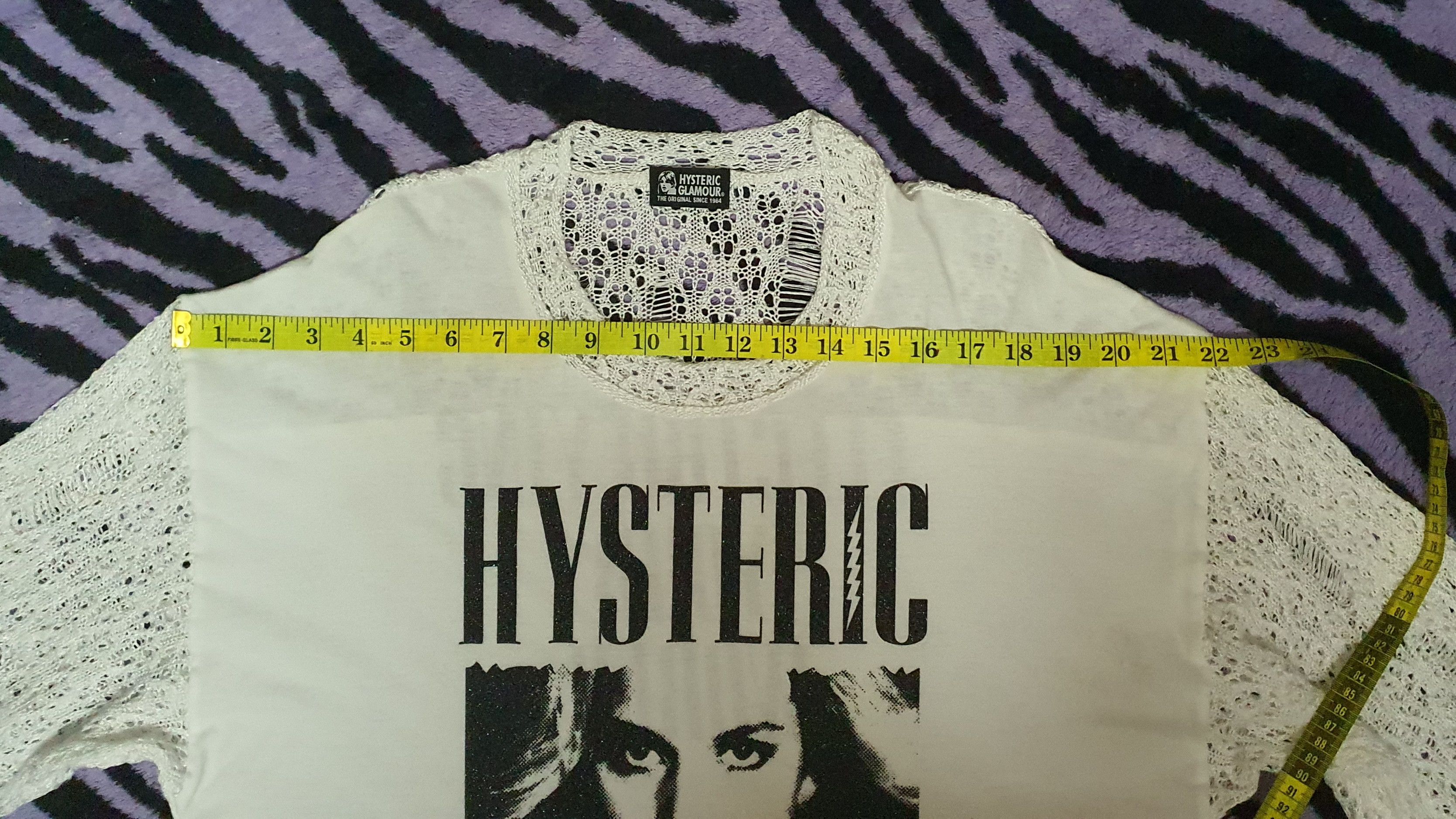 Hysteric Glamour Hysteric Glamour Universal Tour 88 semi-laced tees (L) Size ONE SIZE - 8 Thumbnail