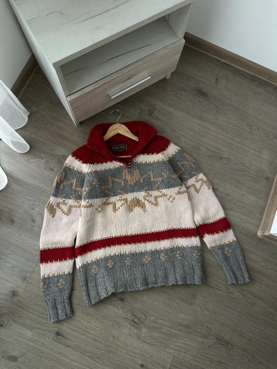 Marlboro Classics × Vintage Vintage Marlboro Classics Wool Knit Sweater Size US M / EU 48-50 / 2 - 2 Thumbnail