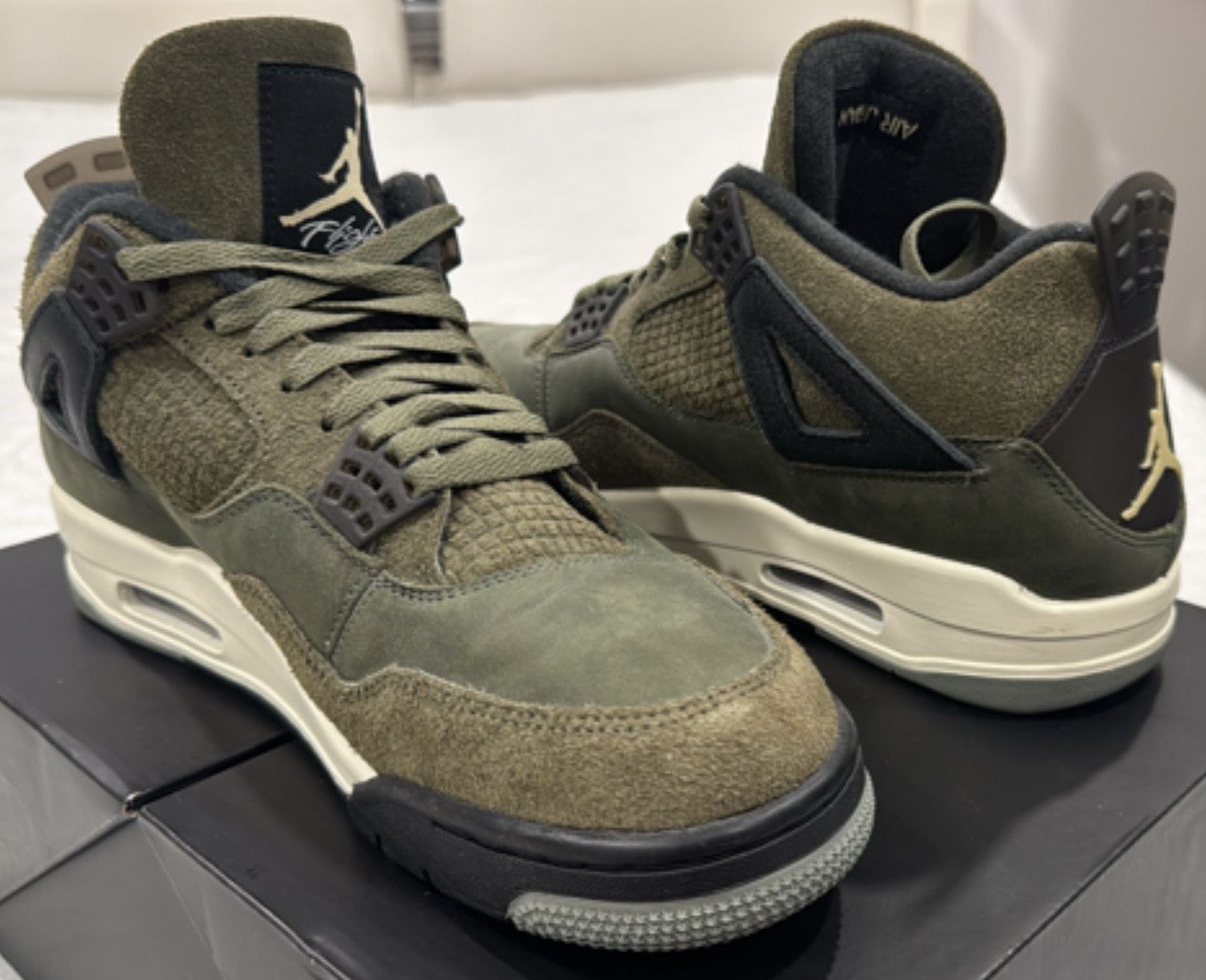 Jordan Brand Size 11 - Air Jordan 4 SE Retro Low Craft - Olive Size US 11 / EU 44 - 9 Thumbnail