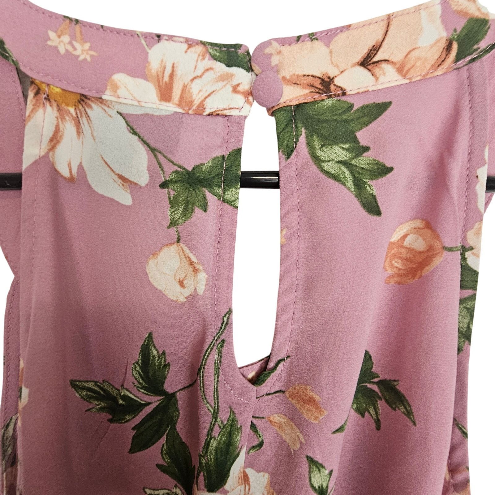 Torrid Torrid Floral Georgette Halter Tank Plus Size 00X Romantic Size XXS / US 00 / IT 34 - 8 Thumbnail