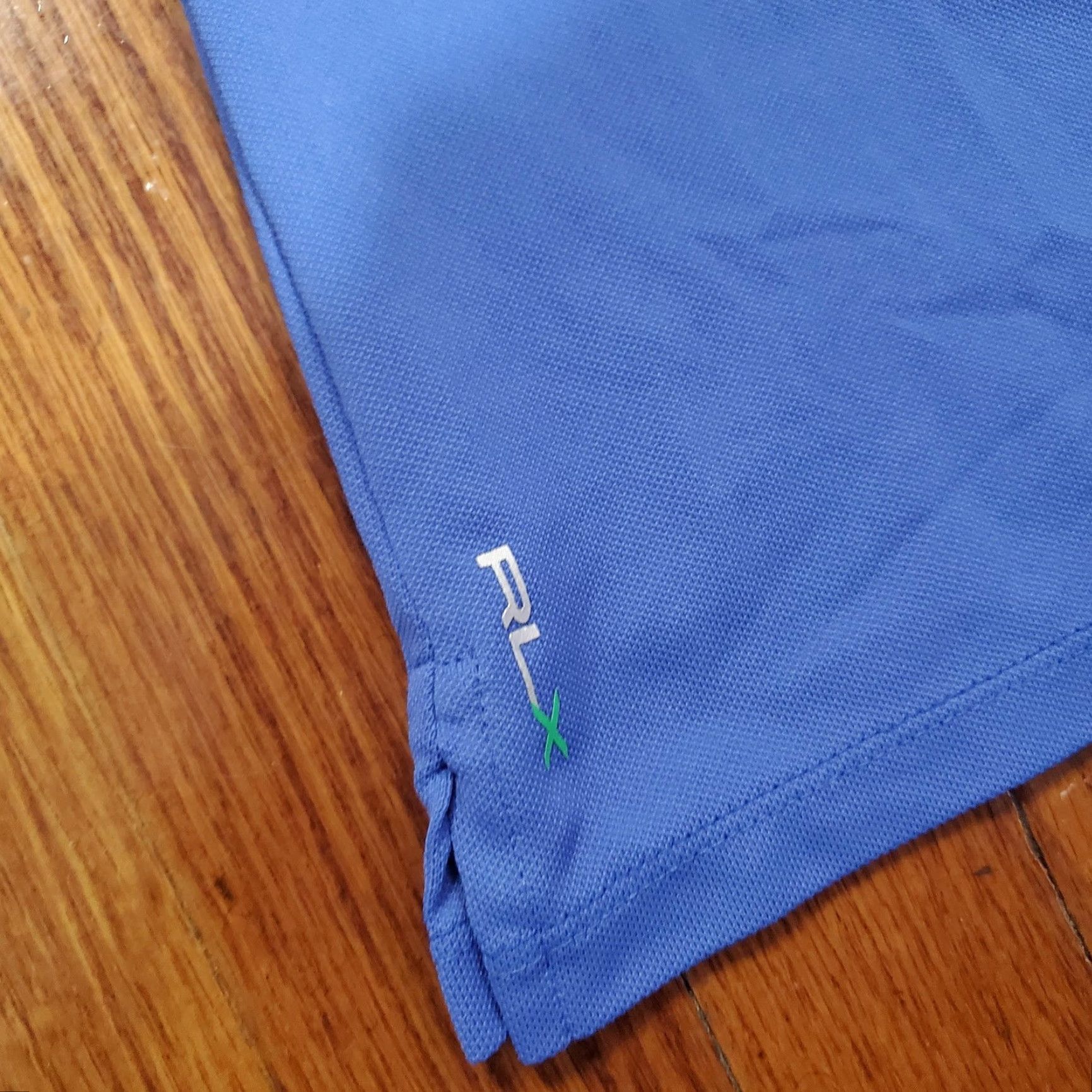Ralph Lauren VINTAGE RLX Ralph Lauren Polo Shirt Womens Sleeveless Tailored Fit Wicking Golf Blue/Royal Blue Size S / US 4 / IT 40 - 4 Thumbnail