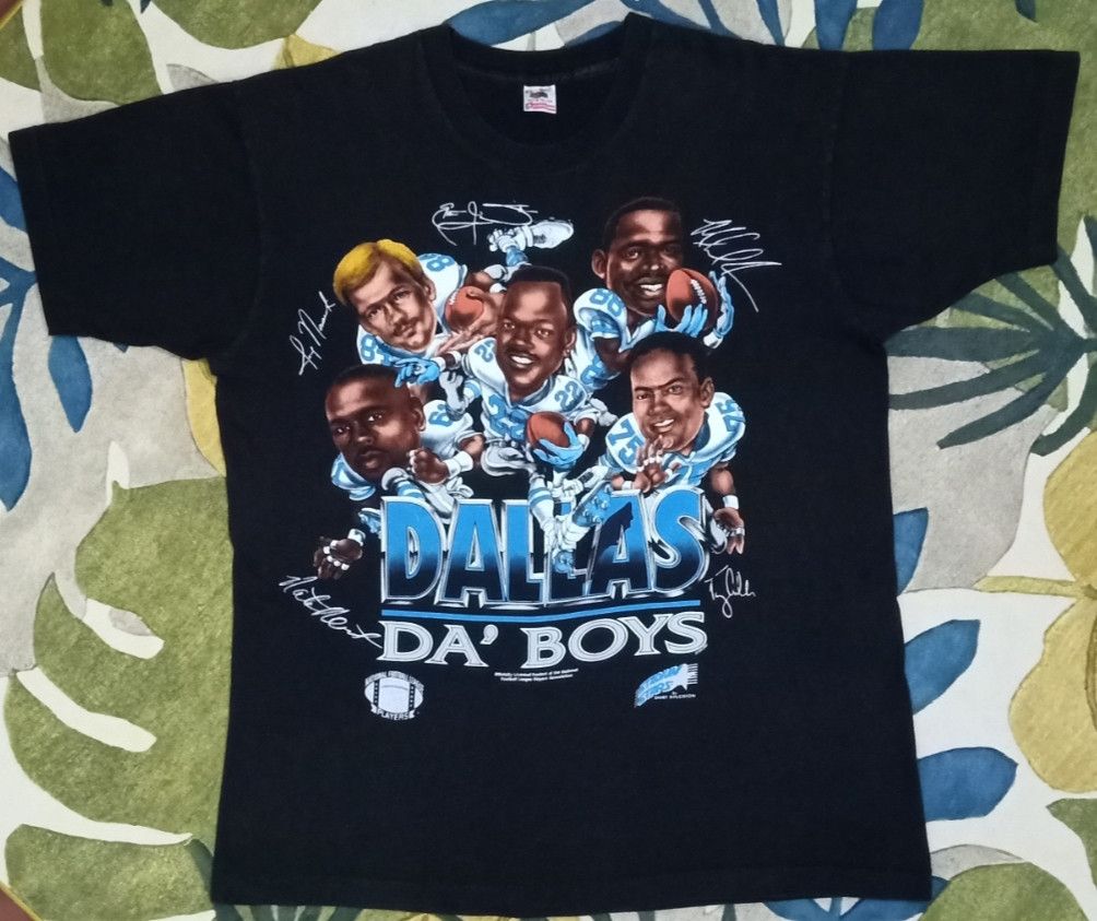 Fruit Of The Loom × NFL × Vintage Vintage 90s NFL Dallas Cowboys Da' Boys T-shirt Size US XL / EU 56 / 4 - 3 Thumbnail