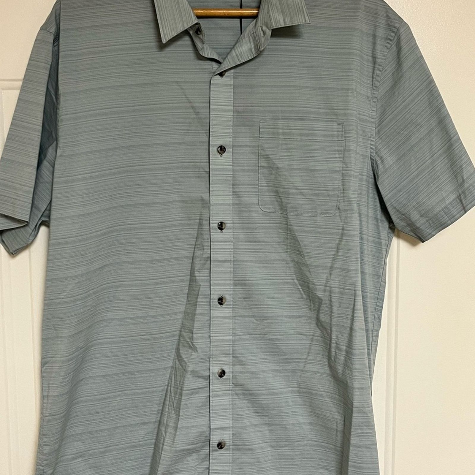 TravisMathew Travis Mathew Bee Canyon Stretch Shrt Sleeve Button Up Arona Size US XL / EU 56 / 4 - 4 Thumbnail