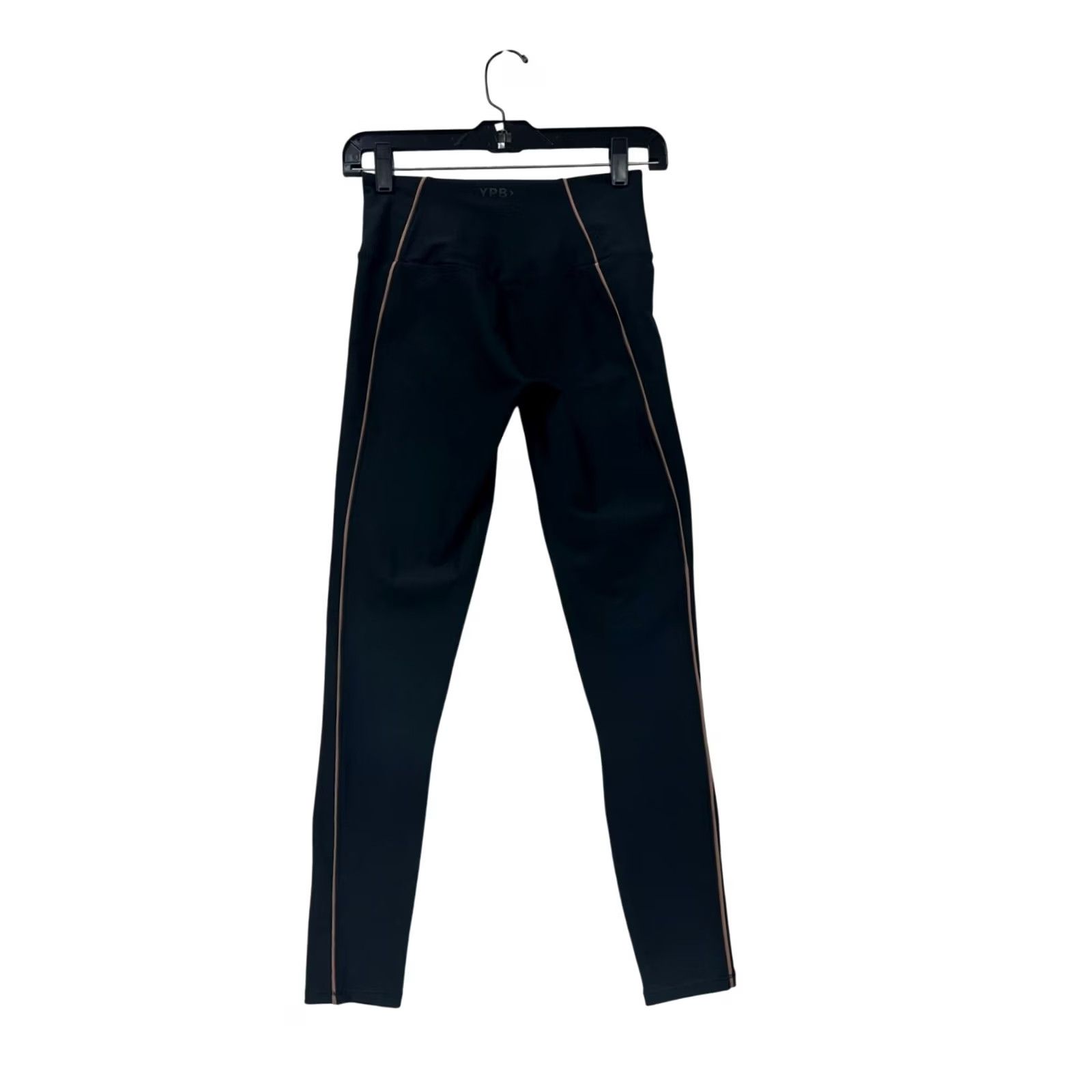 Abercrombie & Fitch Womens Leggings Black High-Waisted Peach Side Piping S Abercrombie & Fitch Jeans Jegging Tapered Not Applicable Size 28" / US 6 / IT 42 - 2 Thumbnail
