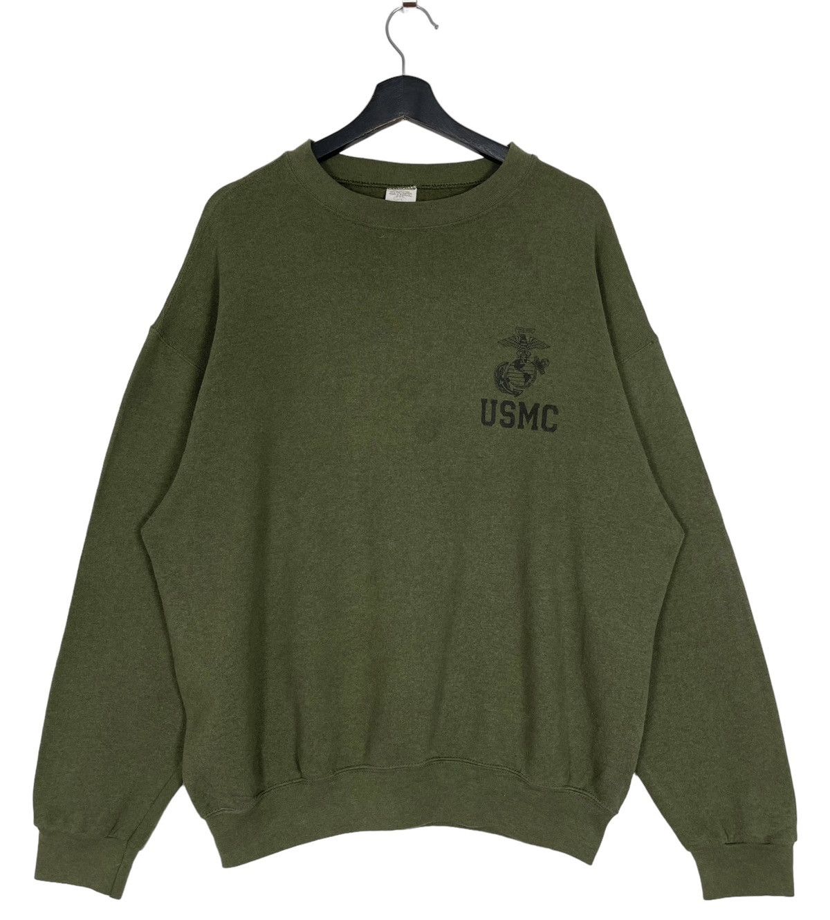 Vintage VINTAGE USMC UNIFORM SWEATSHIRT Size US L / EU 52-54 / 3 - 1 Thumbnail