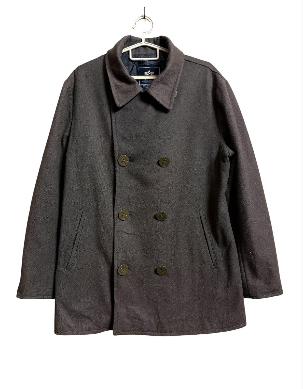 Alpha Industries Vintage Wool Jacket ALPHA INDUSTRIES INC Size US L / EU 52-54 / 3 - 1 Thumbnail