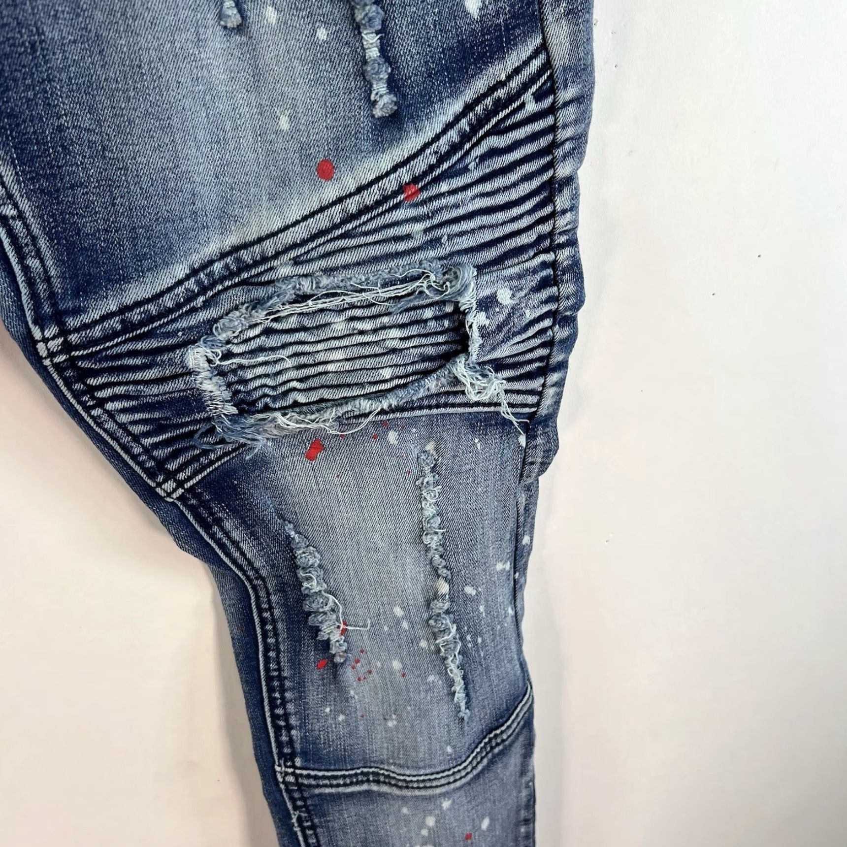 G-Star G-Star Distressed Slim denim Jeans Mens Size 30 Blue 30X30 Size US 30 / EU 46 - 5 Thumbnail