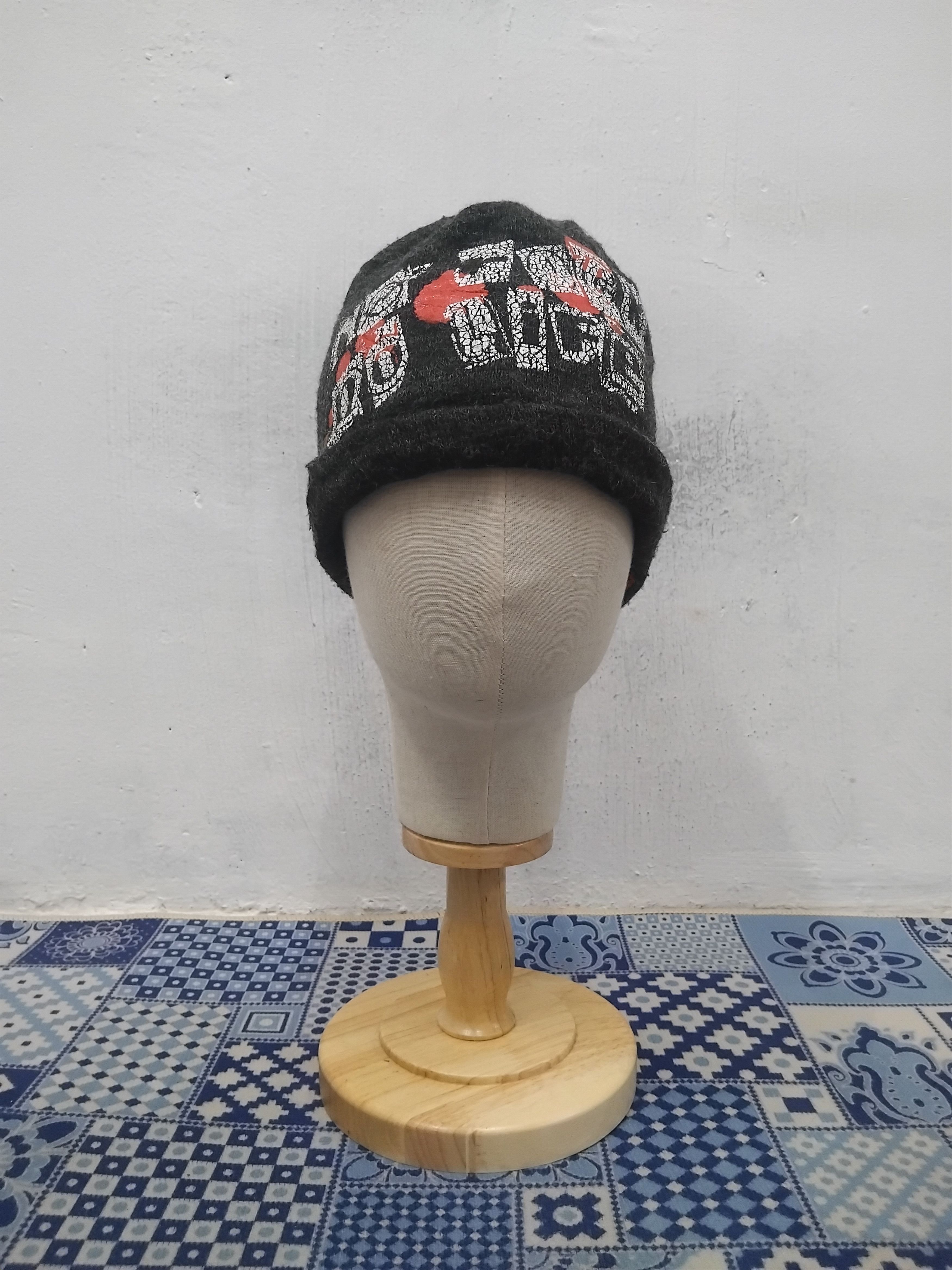 Japanese Brand Punk rock streetwear beanie hat Size ONE SIZE - 1 Thumbnail