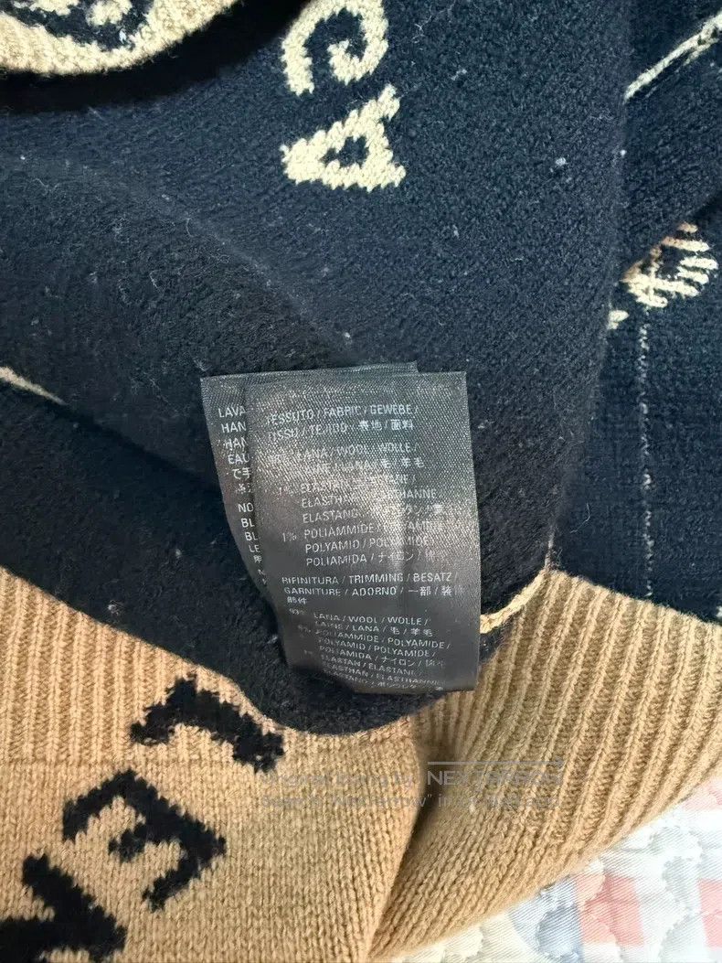 Balenciaga Balenciaga Wool logo long-sleeved sweater Size US S / EU 44-46 / 1 - 5 Thumbnail
