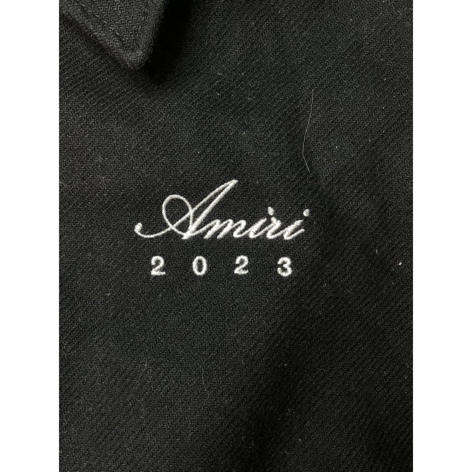 Amiri Amiri Red Rabbit Bone Varsity Black Jacket Size US M / EU 48-50 / 2 - 3 Thumbnail